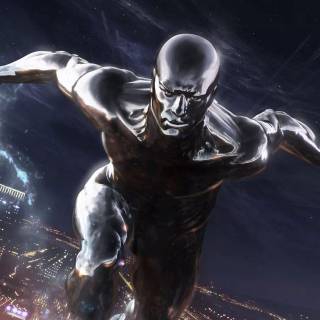 Silver Surfer desktop wallpaper