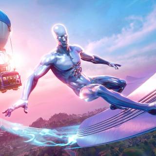 Silver Surfer desktop wallpaper