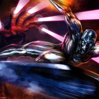 Silver Surfer desktop wallpaper