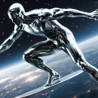 Silver Surfer desktop wallpaper