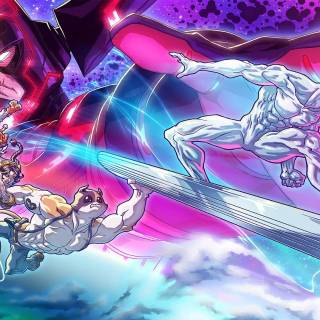 Silver Surfer desktop wallpaper