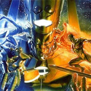 Silver Surfer desktop wallpaper