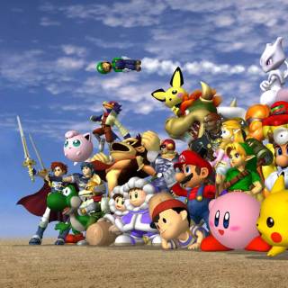 Gaming characters desktop wallpaper