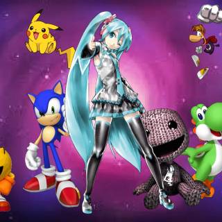 Gaming characters desktop wallpaper