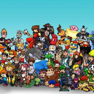 Gaming characters desktop wallpaper