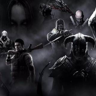 Gaming characters desktop wallpaper