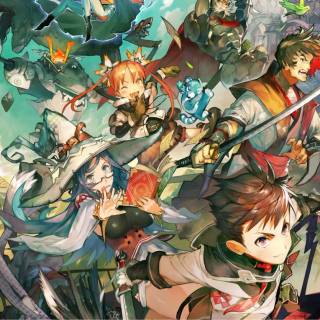 Gaming characters desktop wallpaper