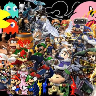 Gaming characters desktop wallpaper