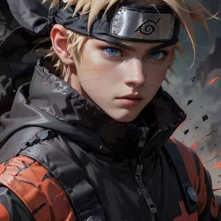 AI anime phone wallpaper