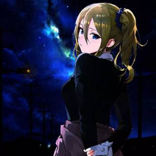 AI anime phone wallpaper