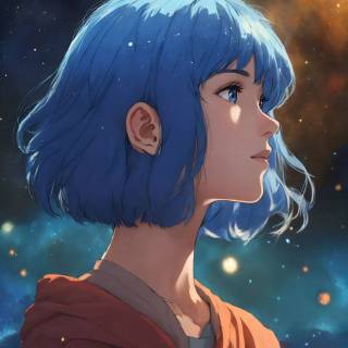 AI anime phone wallpaper