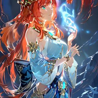 AI anime phone wallpaper