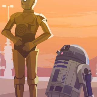 R2D2 phone wallpaper