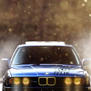 BMW E34 phone wallpaper