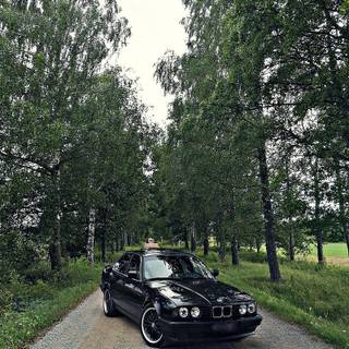 BMW E34 phone wallpaper