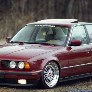 BMW E34 phone wallpaper