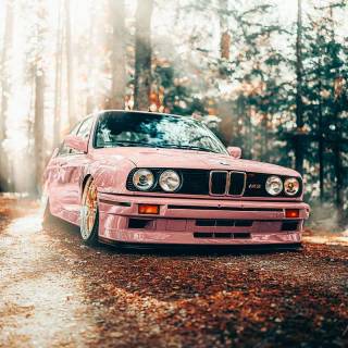BMW E34 phone wallpaper