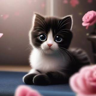 Funny cat iPhone wallpaper