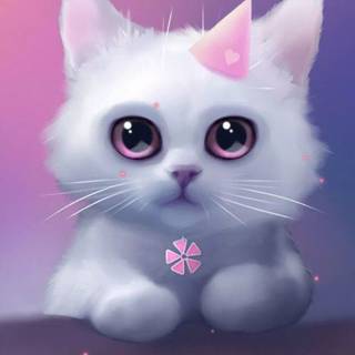 Funny cat iPhone wallpaper