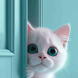 Funny cat iPhone wallpaper