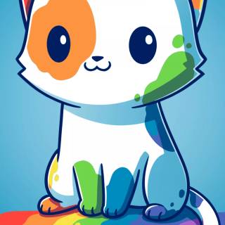 Funny cat iPhone wallpaper