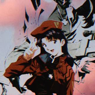 Misato phone wallpaper