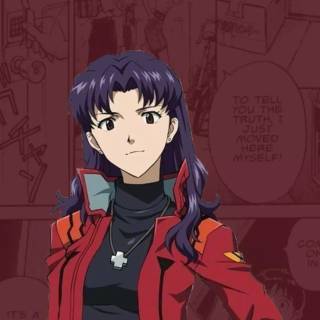 Misato phone wallpaper