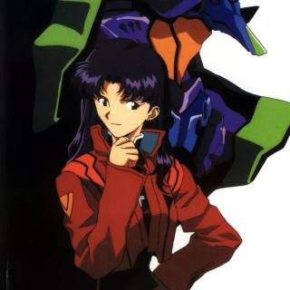 Misato phone wallpaper