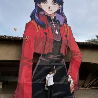 Misato phone wallpaper