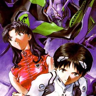 Misato phone wallpaper