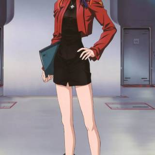 Misato phone wallpaper
