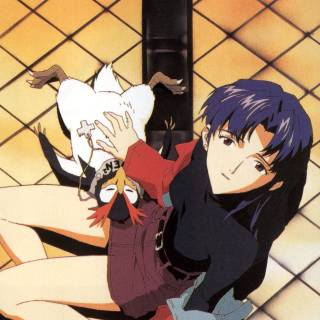 Misato phone wallpaper