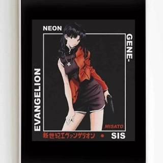 Misato phone wallpaper