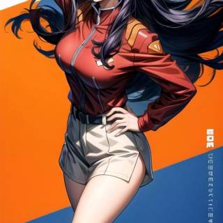 Misato phone wallpaper