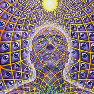 Phone psychedelic wallpaper