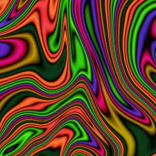 Phone psychedelic wallpaper