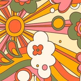 Phone psychedelic wallpaper