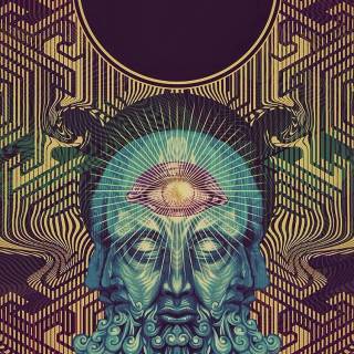 Phone psychedelic wallpaper