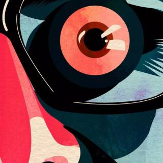 Phone psychedelic wallpaper