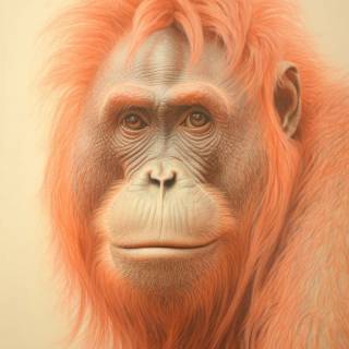 Orangutan iPhone wallpaper