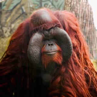 Orangutan iPhone wallpaper