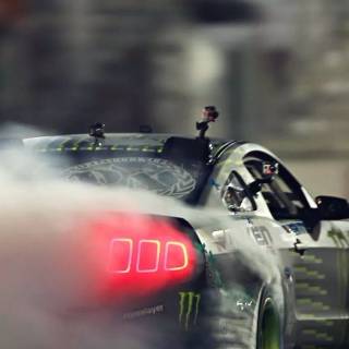 Car drift iPhone wallpaper