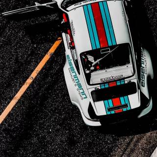 Car drift iPhone wallpaper