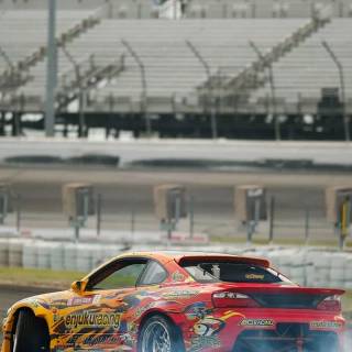 Car drift iPhone wallpaper