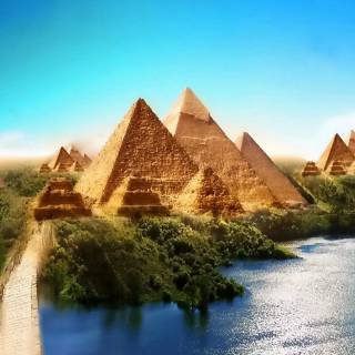 Pyramid phone wallpaper