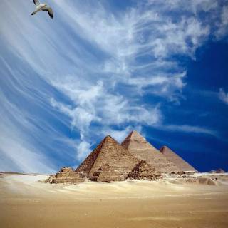 Pyramid phone wallpaper