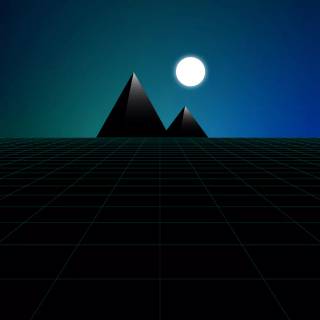 Pyramid phone wallpaper