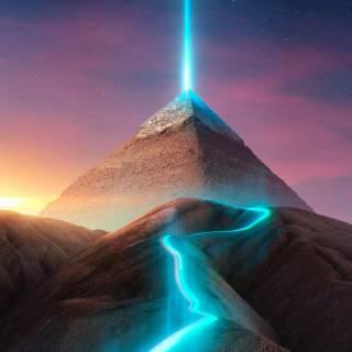 Pyramid phone wallpaper