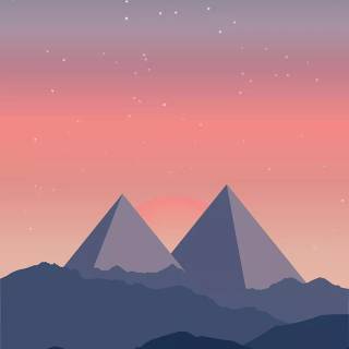 Pyramid phone wallpaper