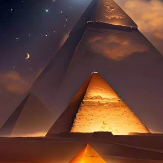 Pyramid phone wallpaper